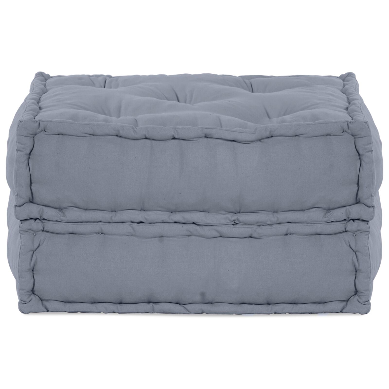 Modulaire Poef 70X70X36 Stof Grijs 70 x 70 x 36 cm Lounge sofa