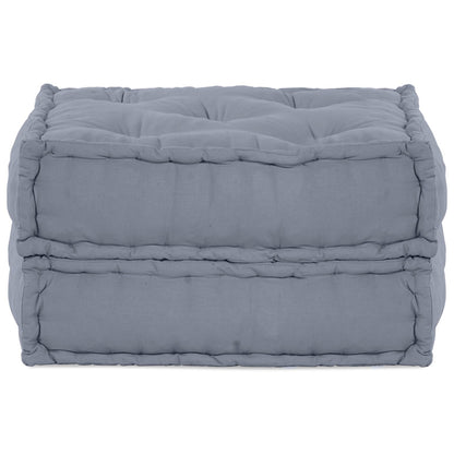 Modulaire Poef 70X70X36 Stof Grijs 70 x 70 x 36 cm Lounge sofa