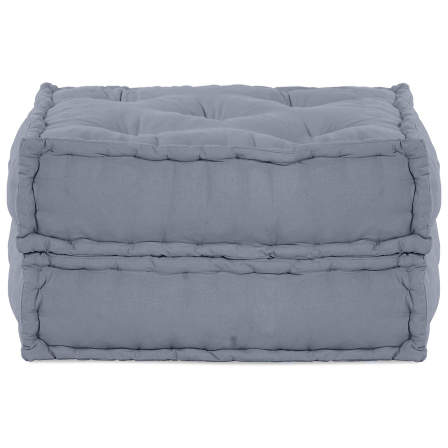 Modulaire Poef 70X70X36 Stof Grijs 70 x 70 x 36 cm Lounge sofa