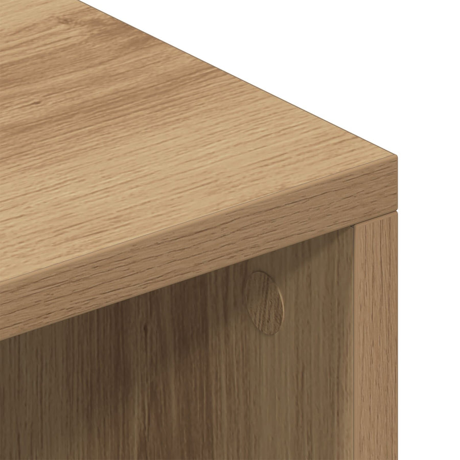 Tv Kast 69.5X30X50 Cm Bewerkt Hout 69.5 cm Artisan eiken