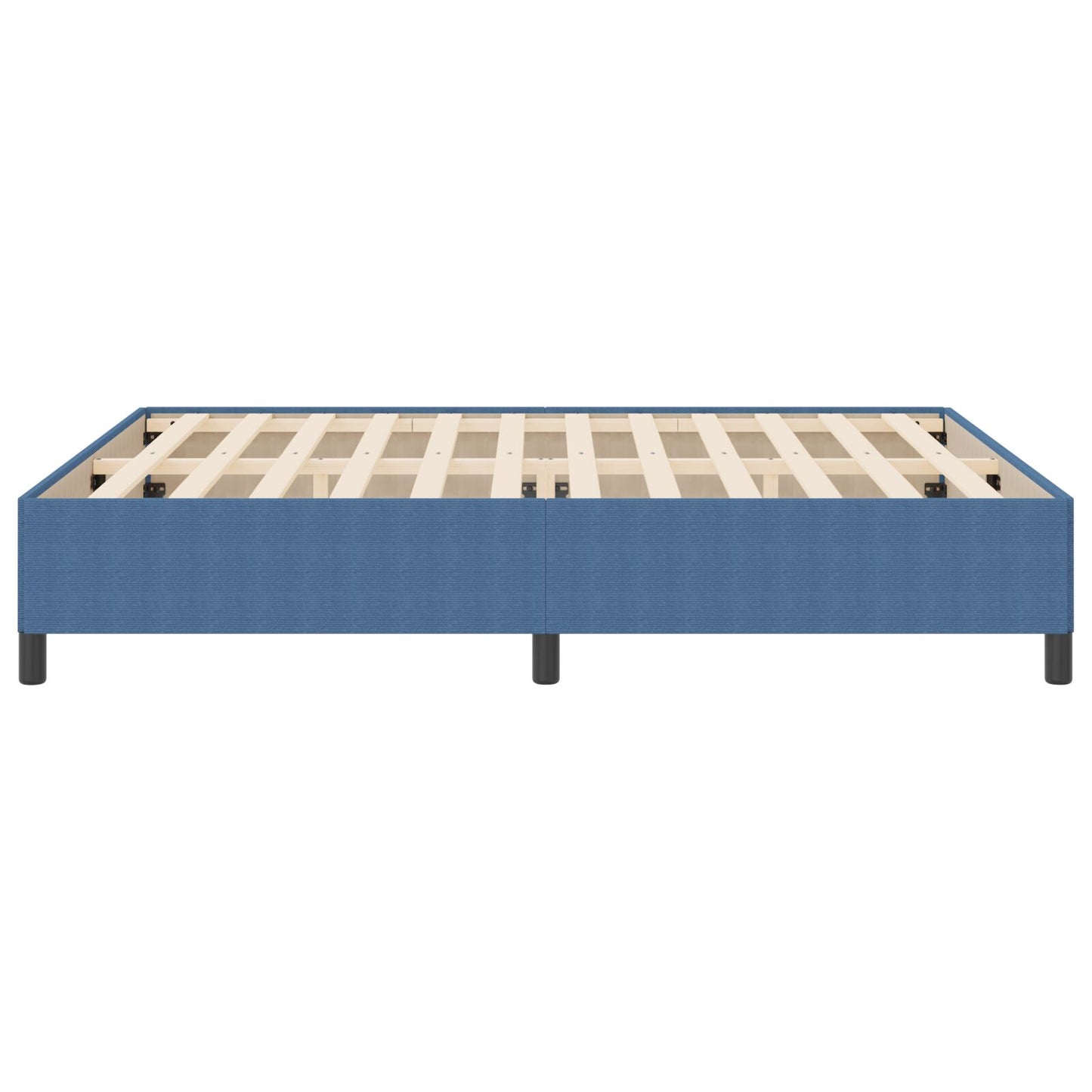 Bedframe Corduroy Stoffen Blauw 180 x 200 cm