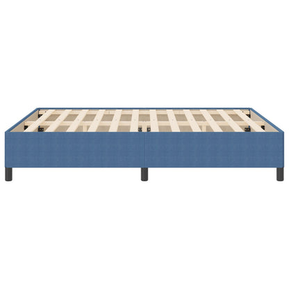 Bedframe Corduroy Stoffen Blauw 180 x 200 cm
