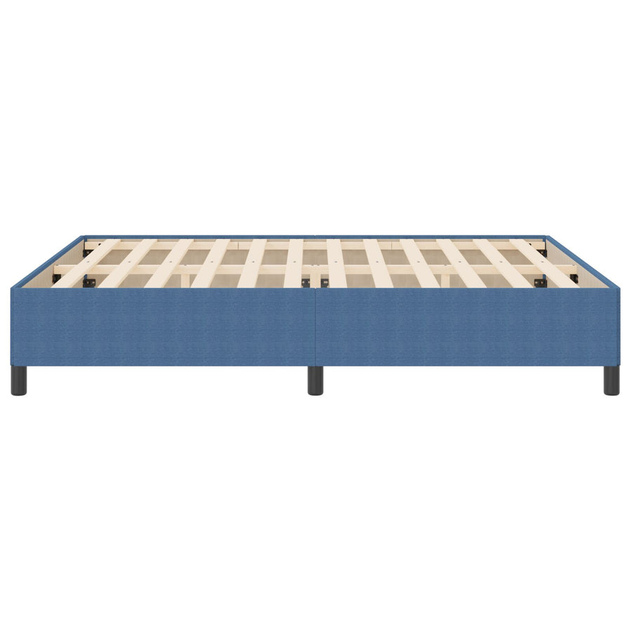 Bedframe Corduroy Stoffen Blauw 180 x 200 cm