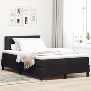 Boxspringbed 120x200 cm zwart met matras