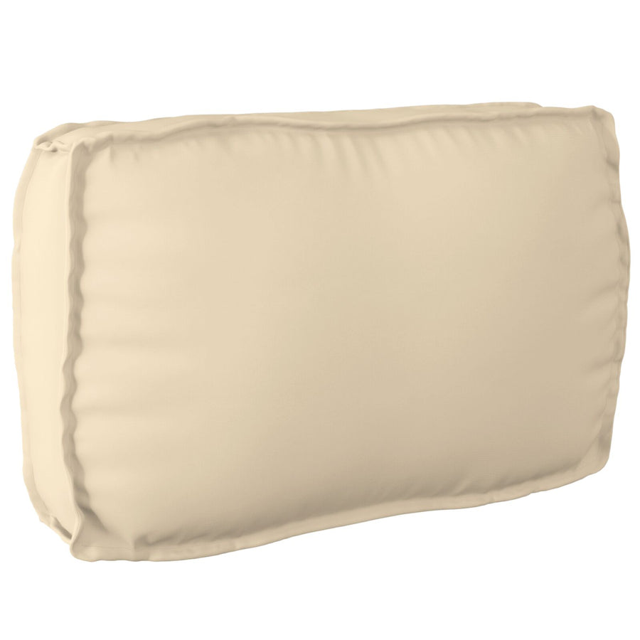 Kussens Polyester 70 X 12 X 40 Cm Waterdicht Materiaal Beige