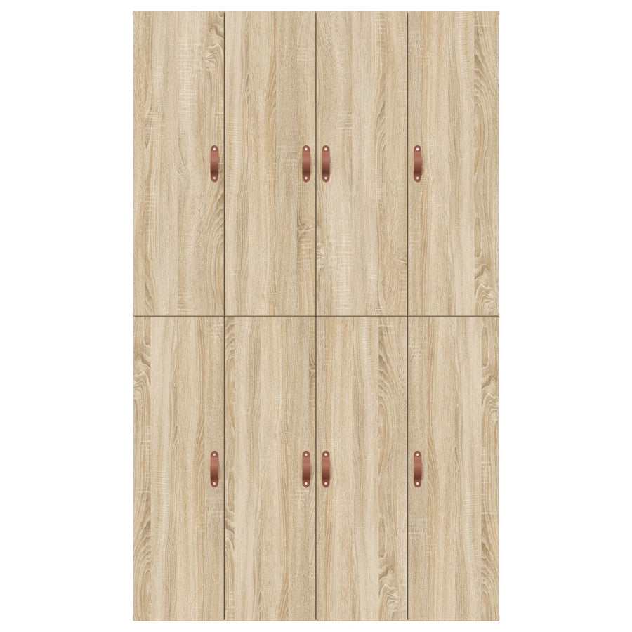 Opbergbedframe Sonoma Eik Sonoma Eiken 120 x 190 cm