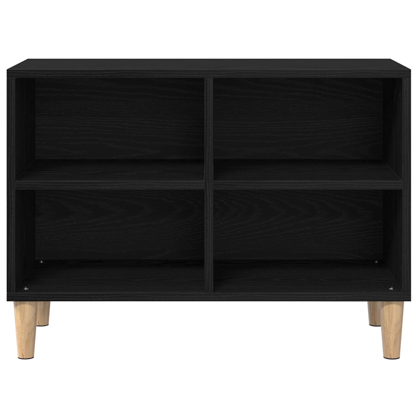 En Tv-Kast - 69.5X30X50 Cm, Gemaakt Van Bewerkt Hout 69.5 cm Zwarte eik