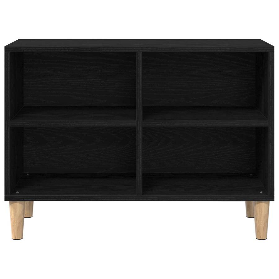 En Tv-Kast - 69.5X30X50 Cm, Gemaakt Van Bewerkt Hout 69.5 cm Zwarte eik
