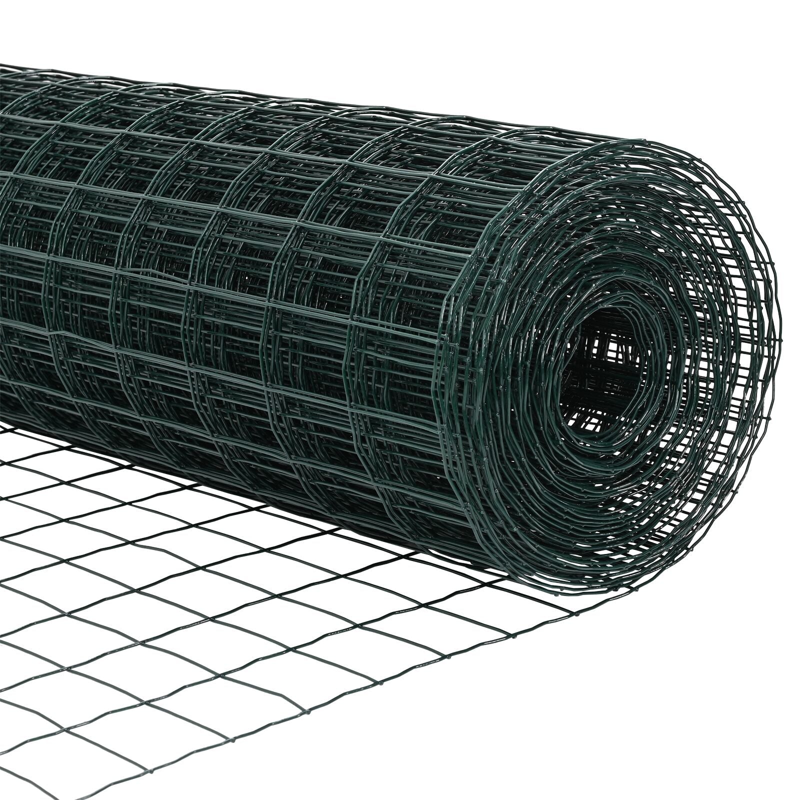 Euro Hek Met 5 U-Palen Groen 0.4X10 M Staal
