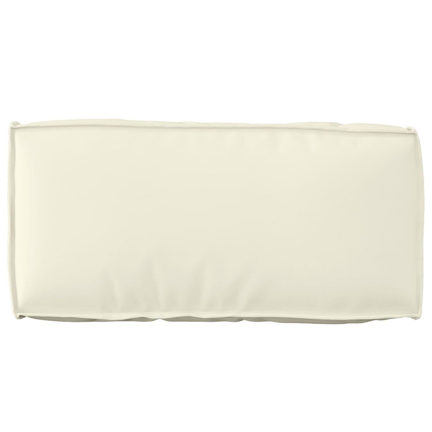 Kussens Polyester 80 X 12 X 40 Cm Kussen Rechthoekig Crème
