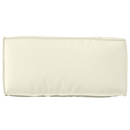 Kussens Polyester 80 X 12 X 40 Cm Kussen Rechthoekig Crème
