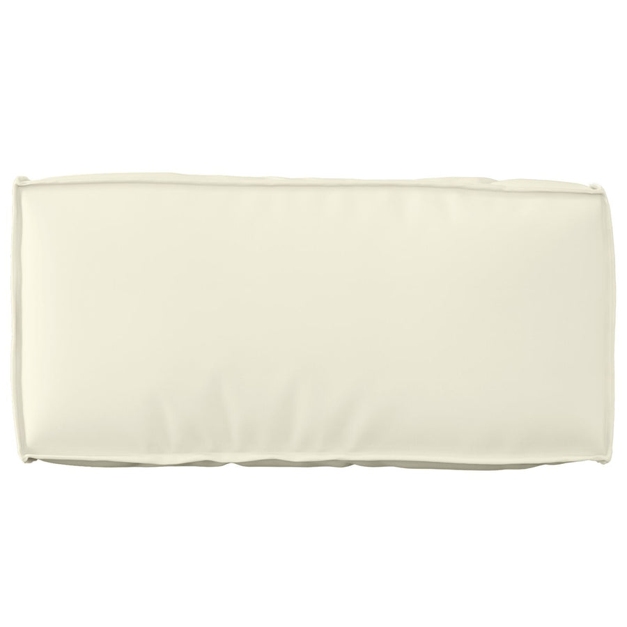 Kussens Polyester 80 X 12 X 40 Cm Kussen Rechthoekig Crème