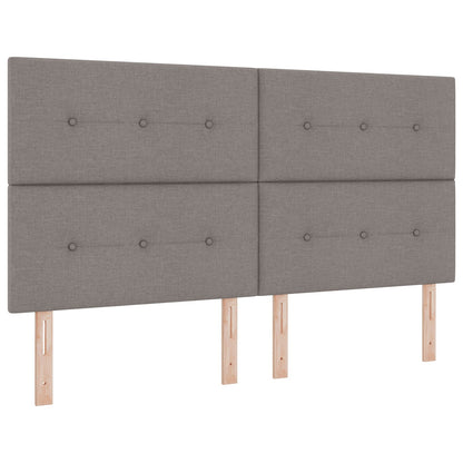 Bedframe Taupe 180X200 Cm Stof Crème