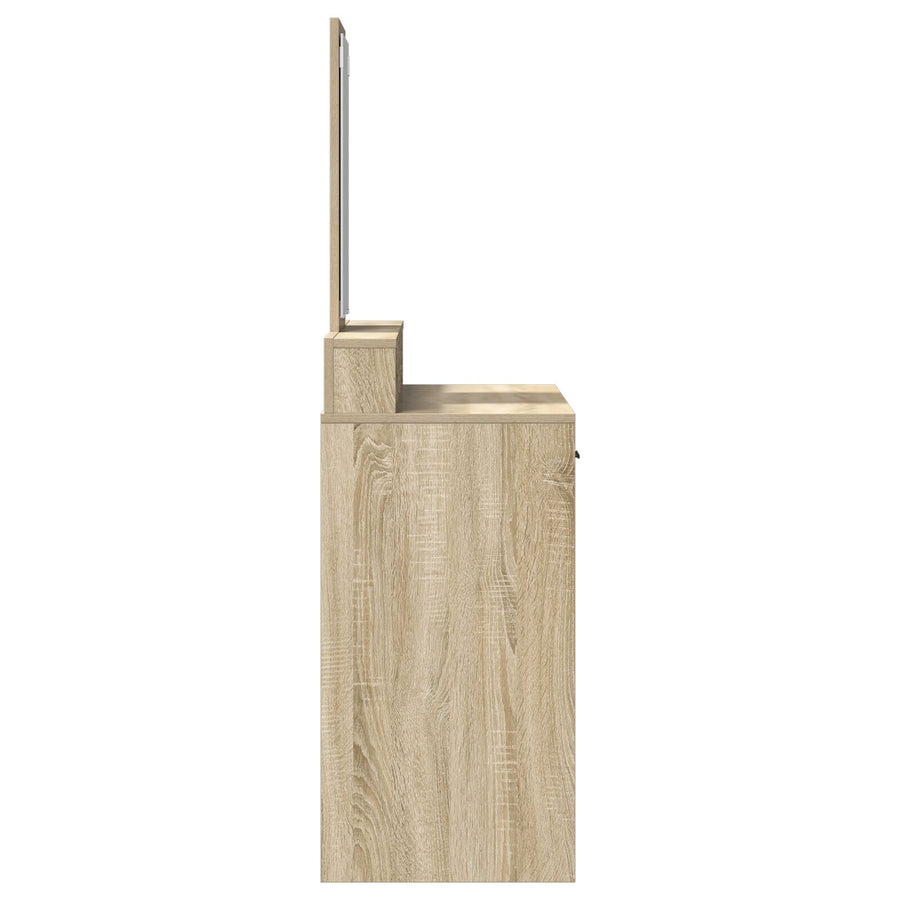 Kaptafel Met Laden Sonoma Eik 100 x 41 x 140 cm Sonoma eiken