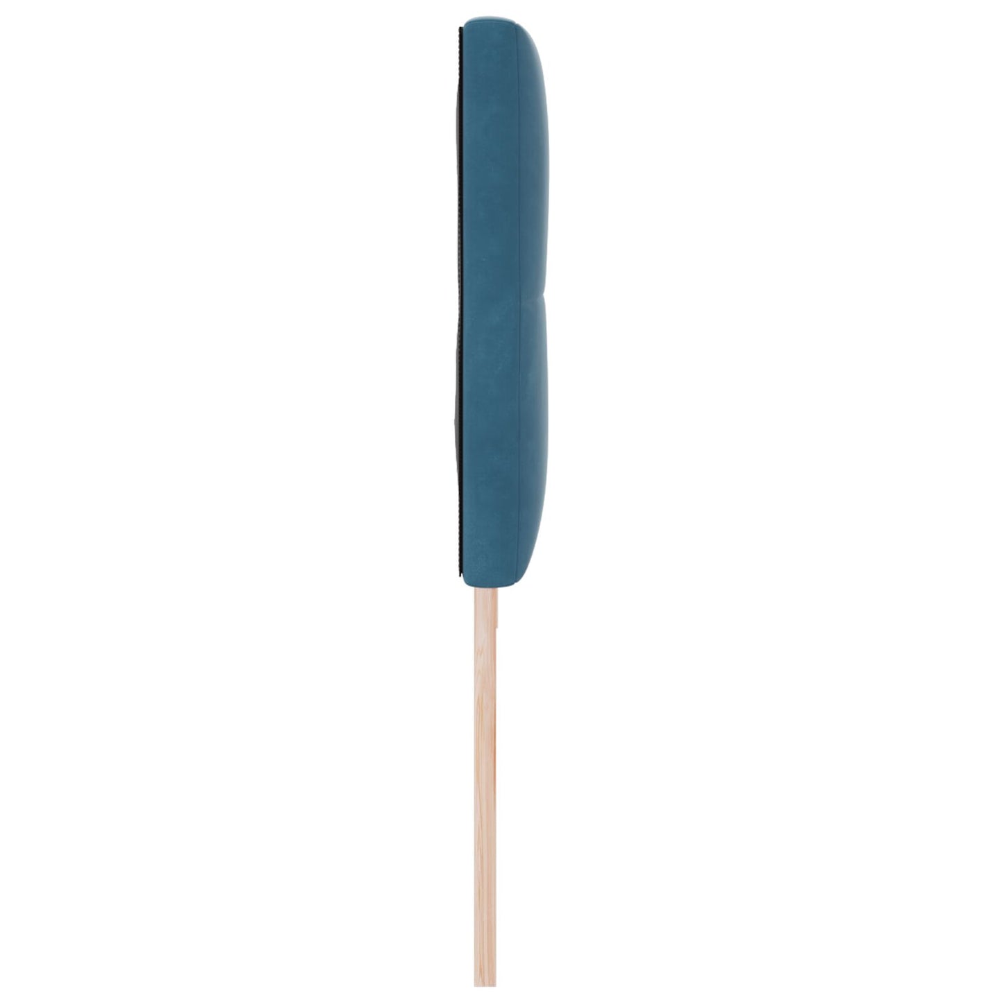 Hoofdbord Met Knopen Fluweel Donkerblauw 200 cm Laag hoofdbord