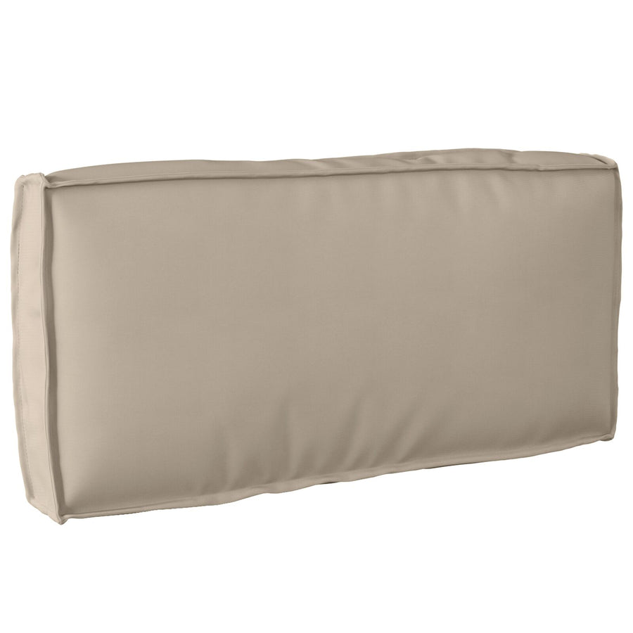 Palletkussen Voor Rugsteun 80X40X12 Cm Oxford Stof Taupe