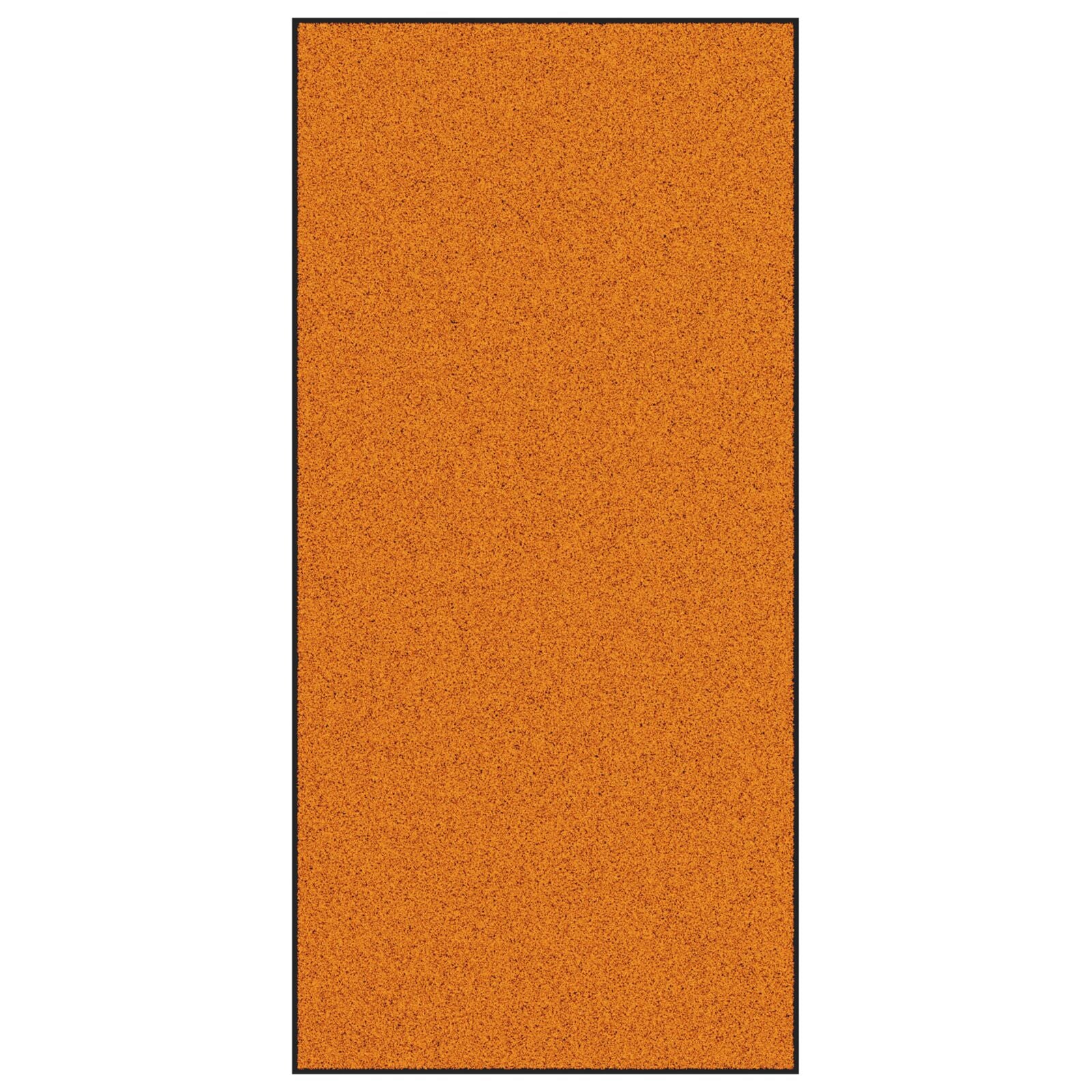 Wasbare Deurmat Oranje 120X250 Cm