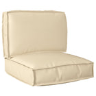 Palletkussens set 2 stuks beige