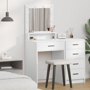 Kaptafel wit 50x41x135 cm MDF