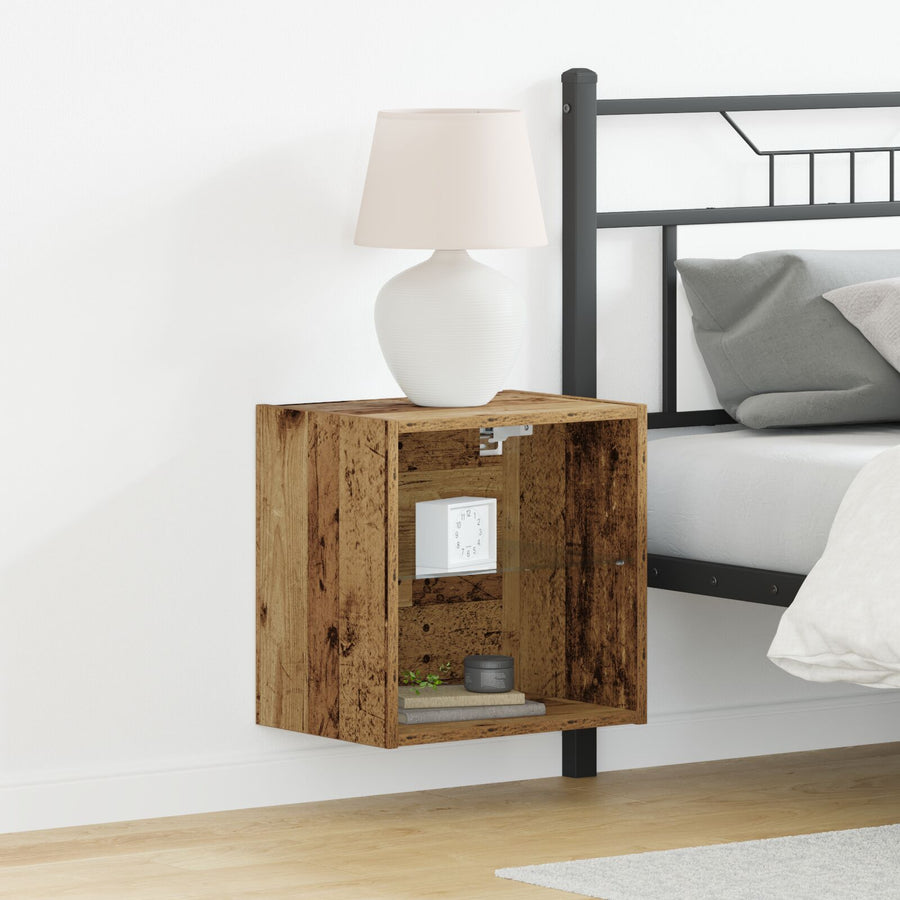 Zwevende Plank Oude Hout 40X28,5X40 Cm Engineer Hout 1 Oud hout