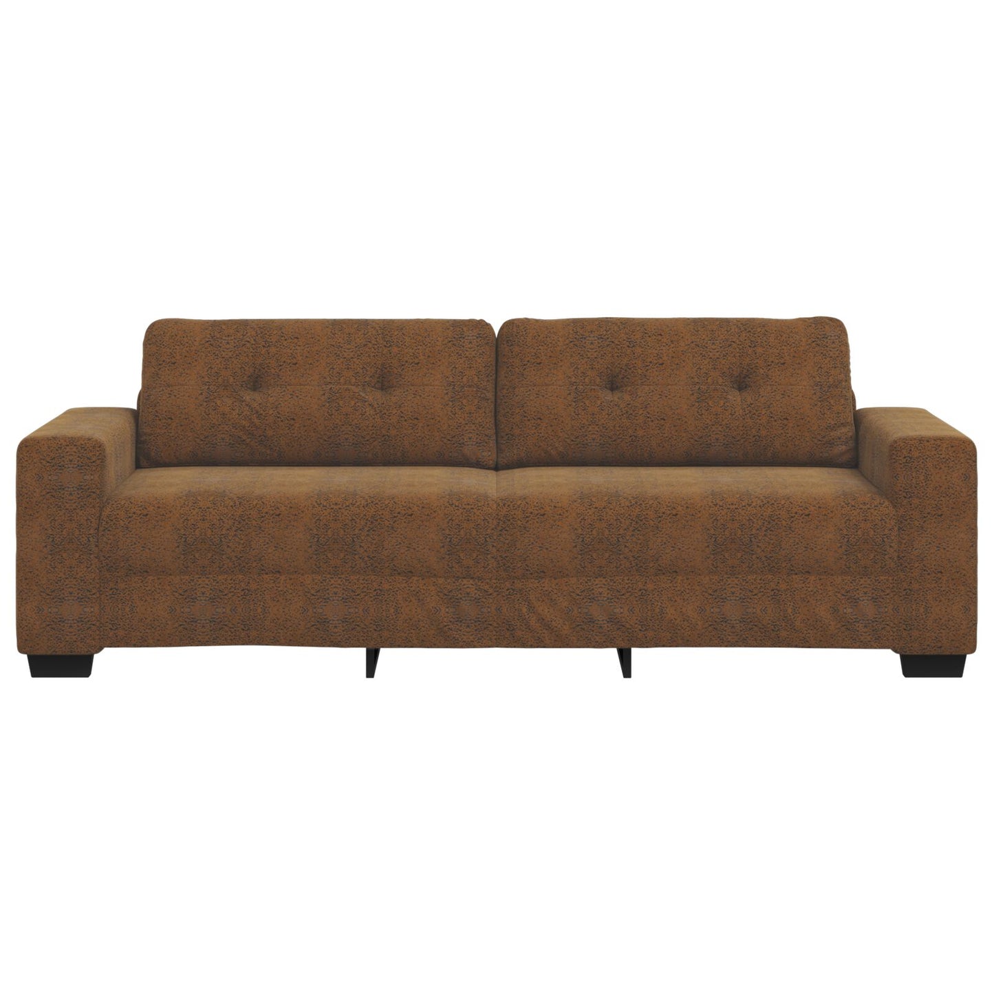 3-Zits Bank Faux Leer Bruin 180 cm 180 cm