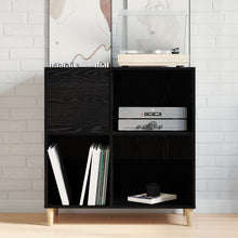 Recordkast 84,5X38X89 Cm Houtmateriaal