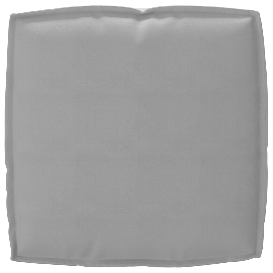 Buiten Kussen Polyester 50 X 50 X 12 Cm Afneembare Hoezen Grijs