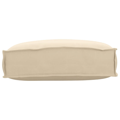 Tuinkussen Katoen Middelgroot Afneembare Hoezen Kussen Beige