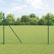 Hekpaal 52 stuks groen 200 cm staal