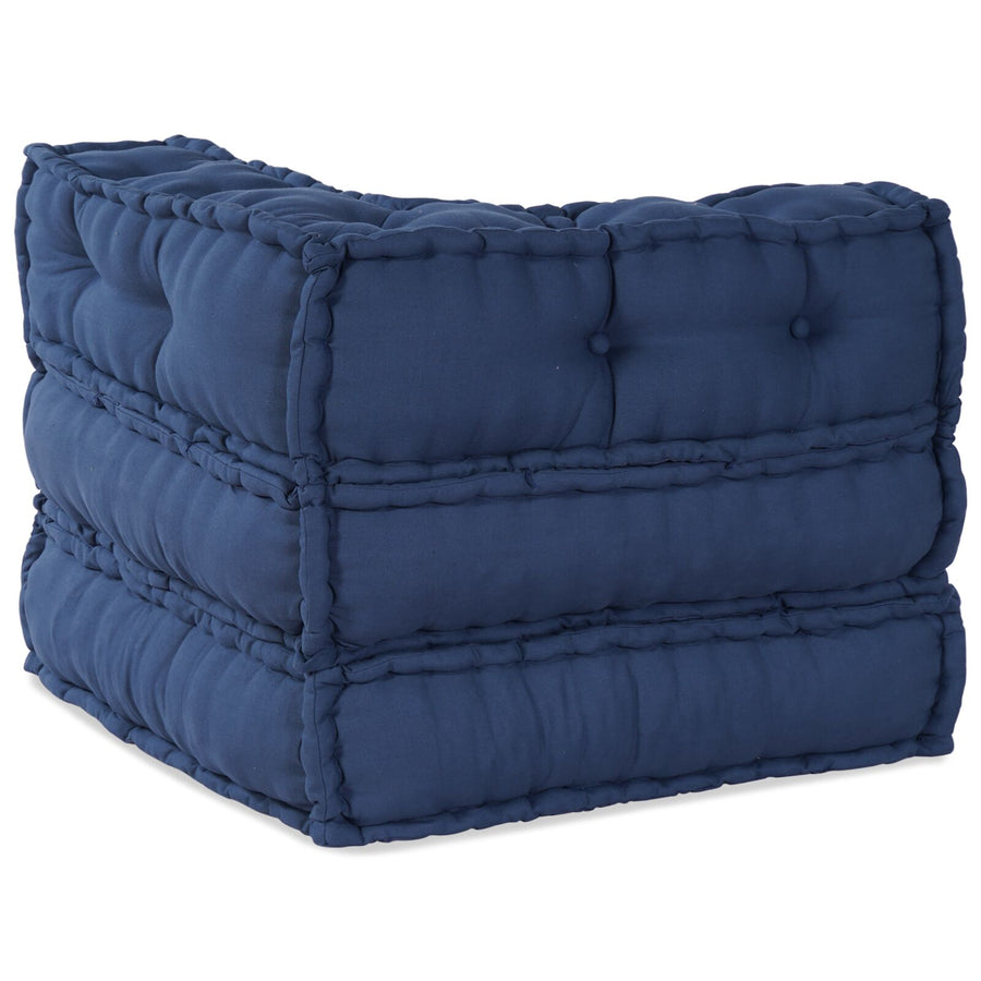 Modulaire Poef 70X70X54 Stof Indigo 70 x 70 x 54 cm Hoekbank