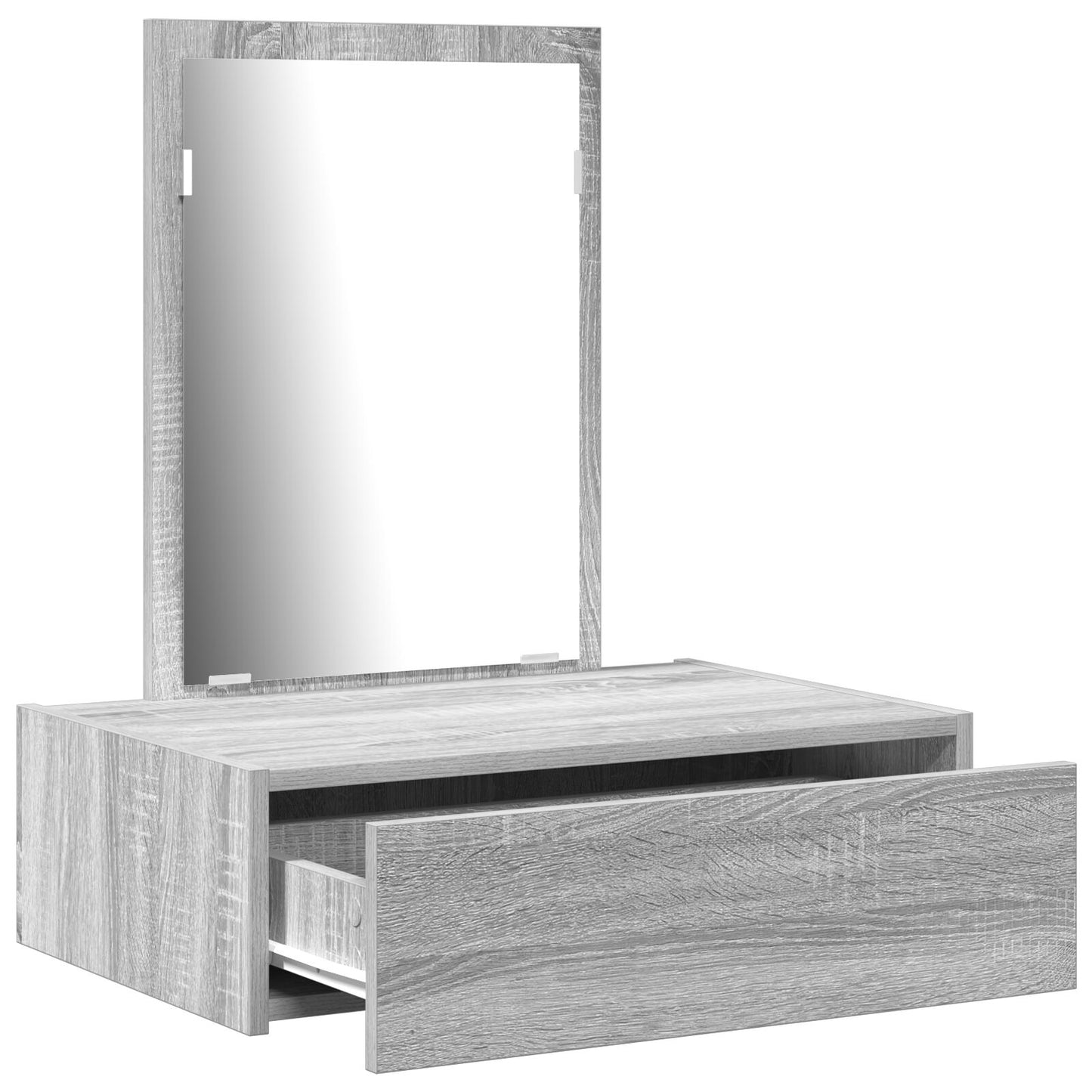 Wandkaptafel In , 60 x 40 x 70 cm Grijze sonoma zonder LED