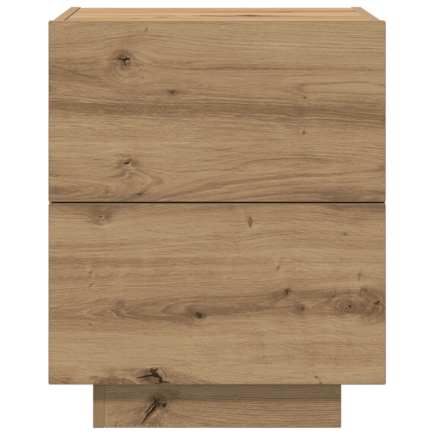 Nachtkastjes Met Led-Verlichting 2 Stuks Artisan Eiken 45X40X55 Cm