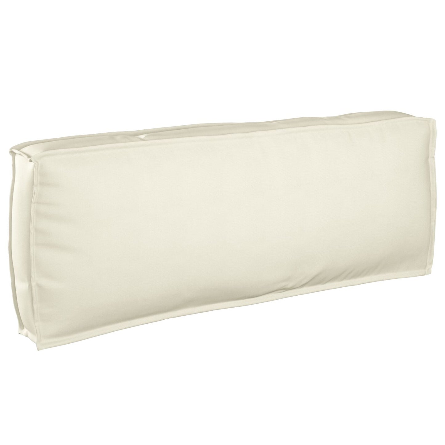Palletkussen Voor Rugsteun 120X40X12 Cm Oxford Stof Crème