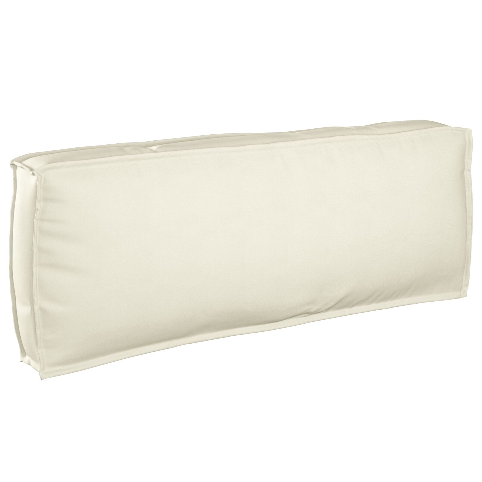 Palletkussen Voor Rugsteun 120X40X12 Cm Oxford Stof Crème
