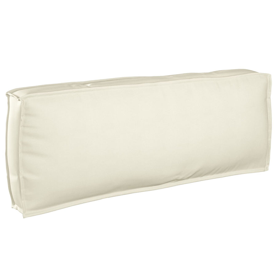 Palletkussen Voor Rugsteun 120X40X12 Cm Oxford Stof Crème