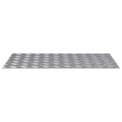 Aluminium Checker Platen 2 Stuks Antislip 90X50 Cm 90 x 50 x 0.3 cm Rechthoekig