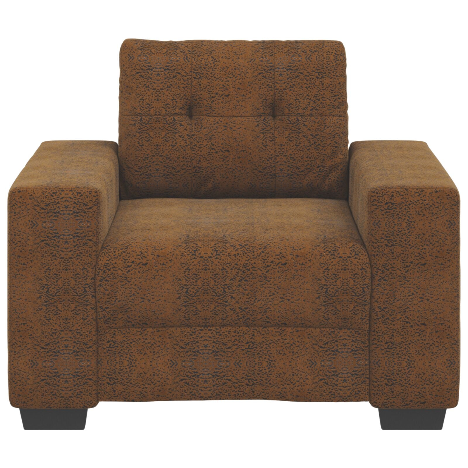 Fauteuil Kunstleer Bruin 60 cm 59 cm