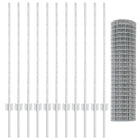 Fence with Post Silver 1 x 25 m Steel