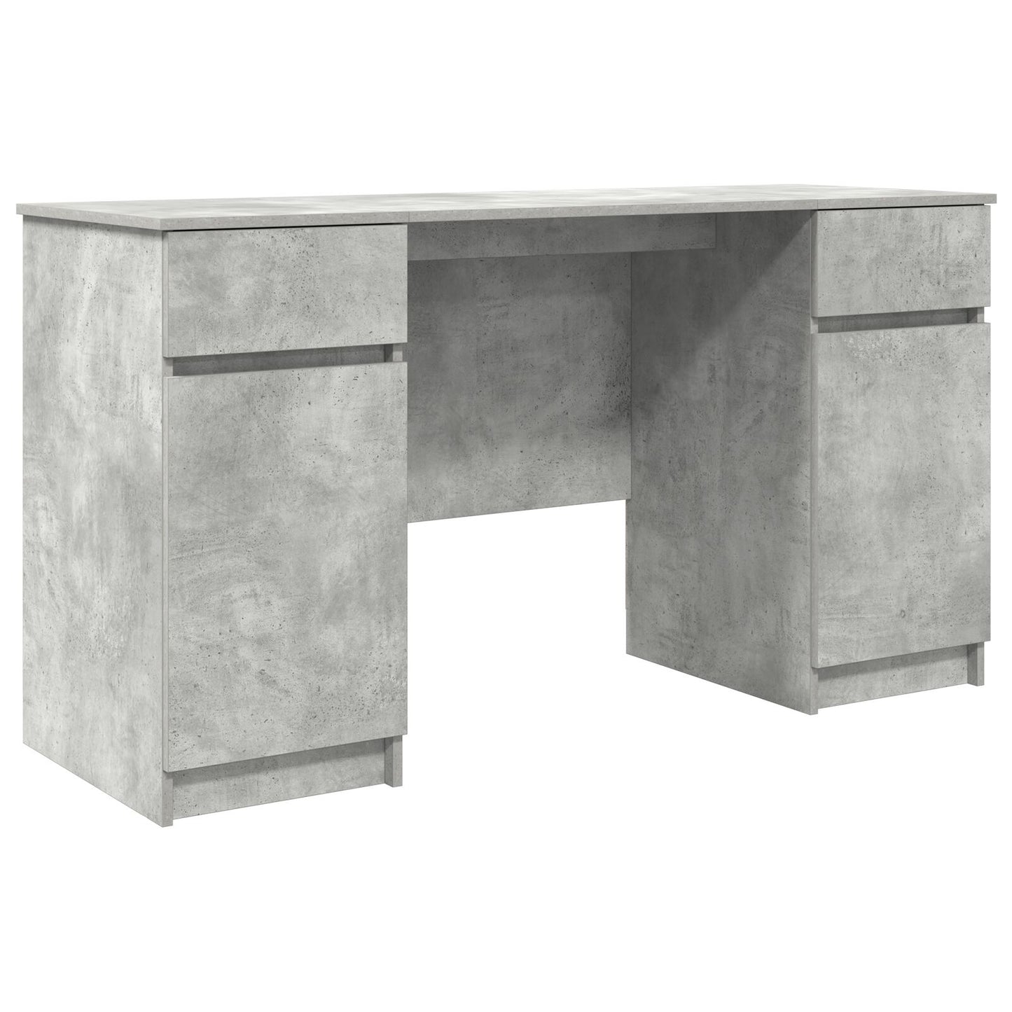 Bureau Betongrijs 140X49X76 Cm Geengineerd Hout