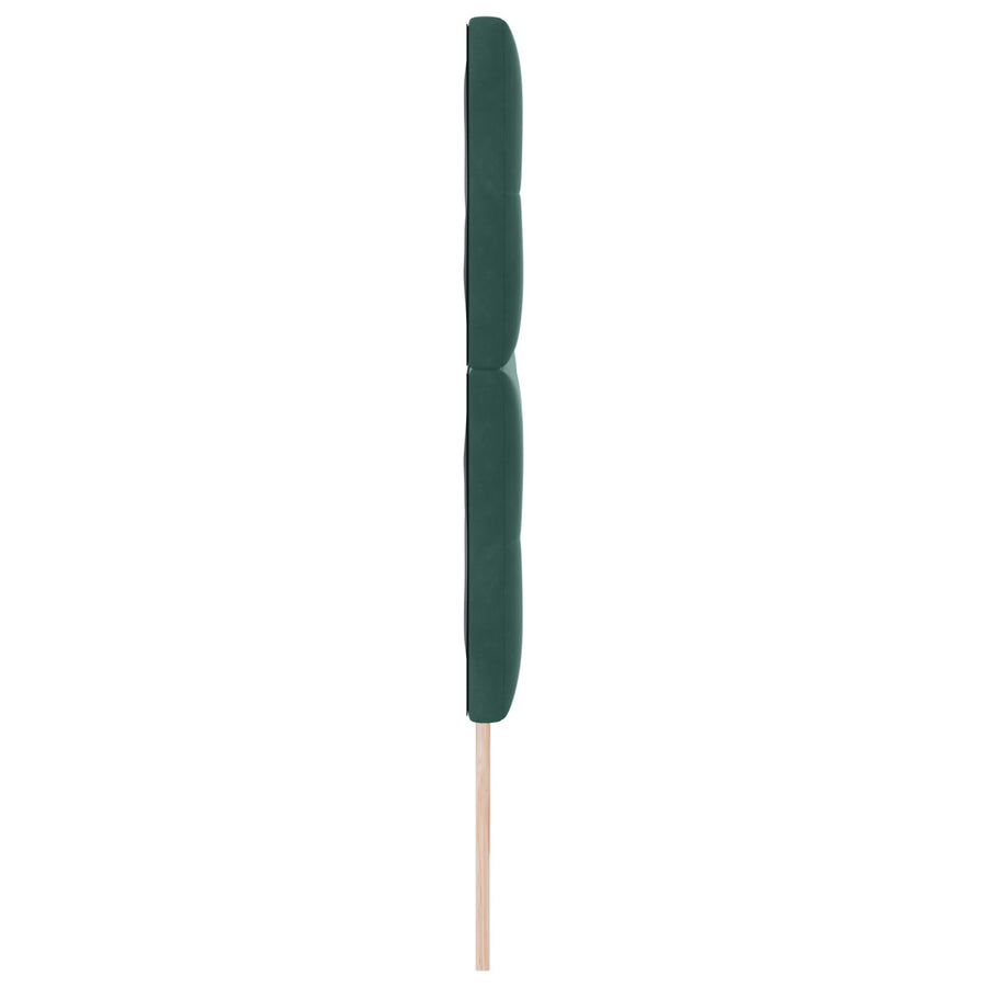 Hoofdbord Knopen Tufted Fluweel Donkergroen 180 cm Hoog hoofdbord
