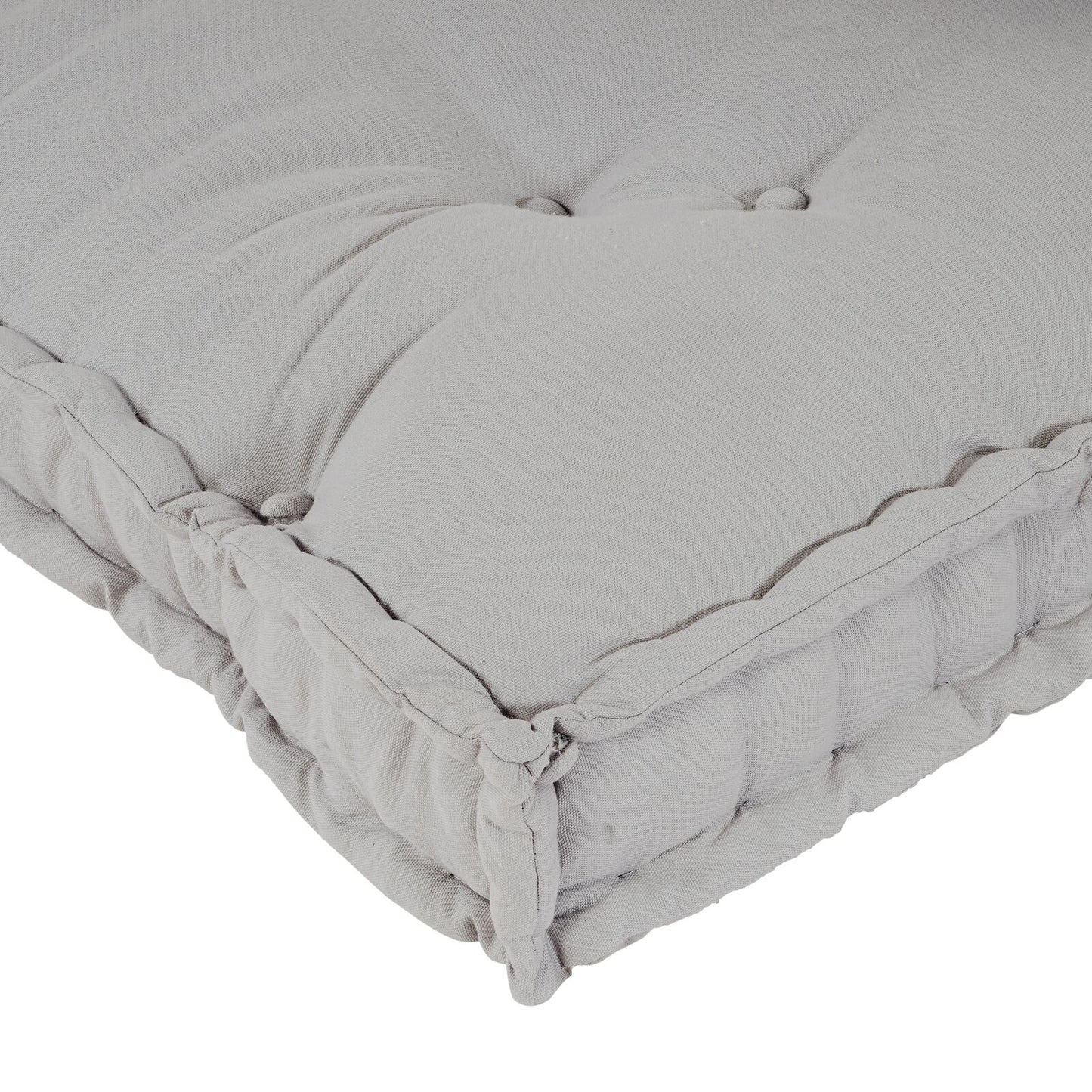 Pallet Sofa Kussen Met Arm- En Rugsteun - Stof Grijs 3x kussens