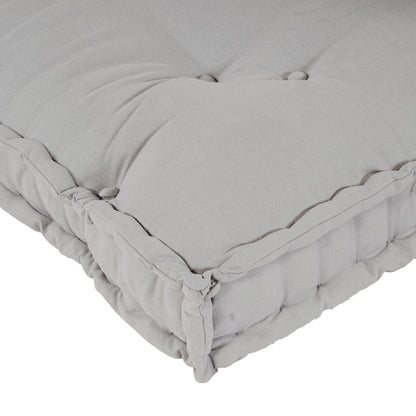 Pallet Sofa Kussen Met Arm- En Rugsteun - Stof Grijs 3x kussens