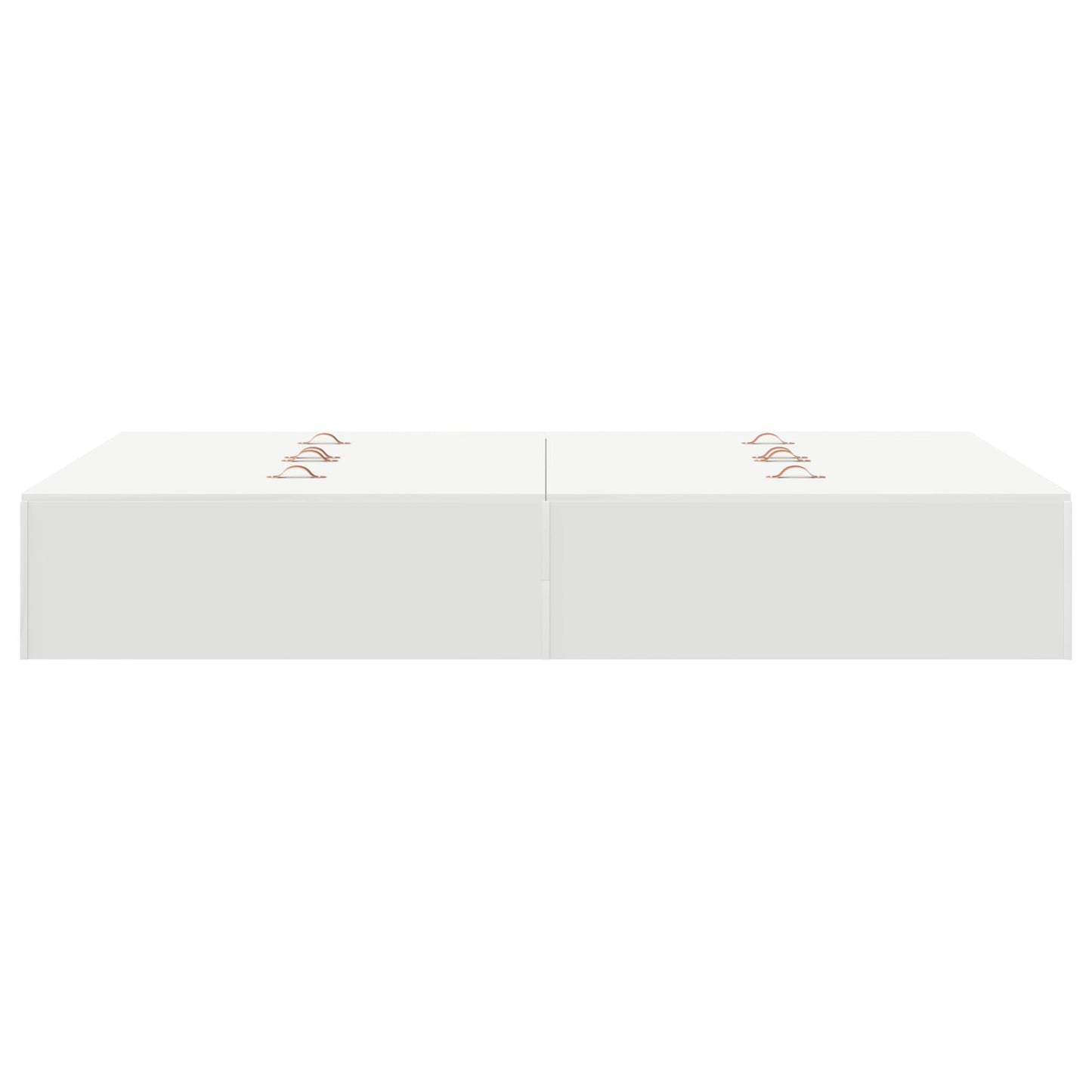 Opbergbedframe Wit 120 x 200 cm