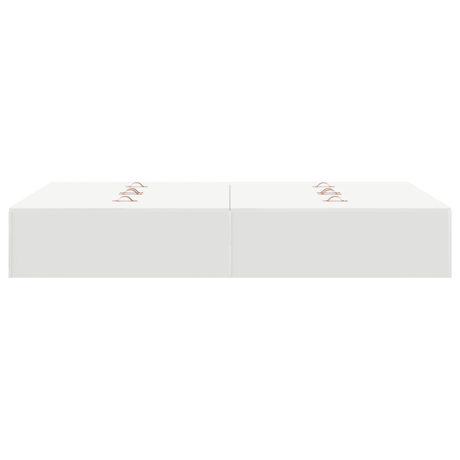 Opbergbedframe Wit 120 x 200 cm