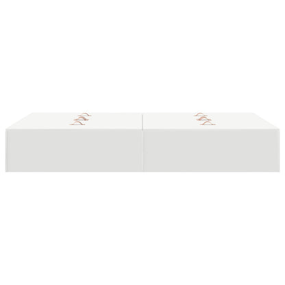Opbergbedframe Wit 120 x 200 cm