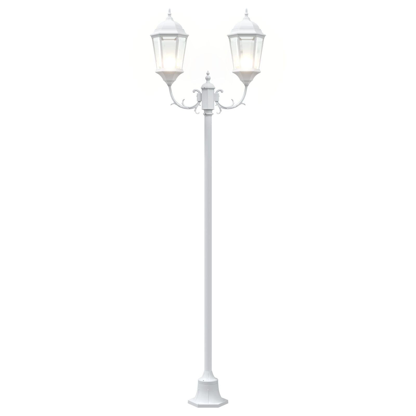 Buitenverlichting Metaal Groot Metalen Padverlichting 2 Wit