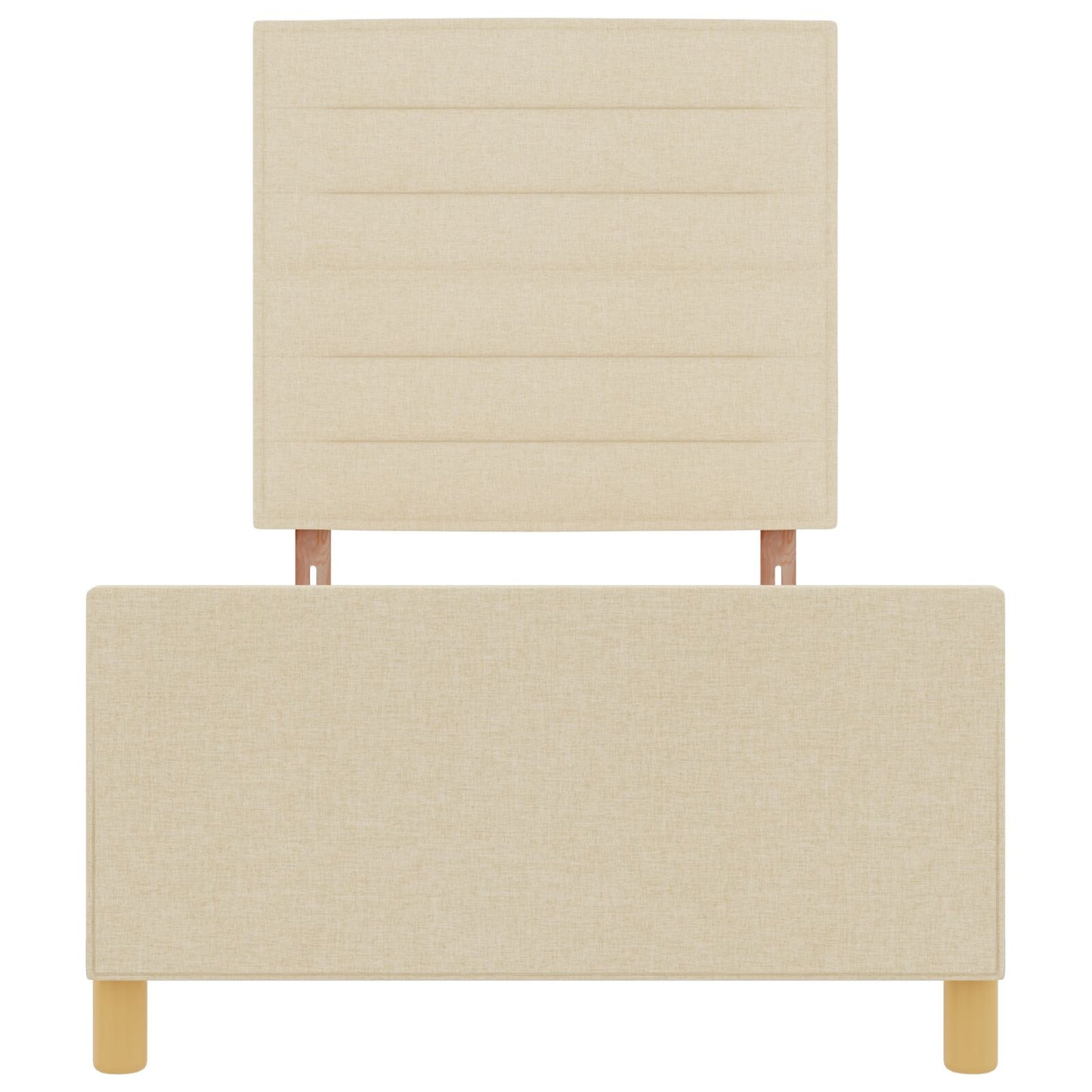 Bedbodem In Crème, 80X200 Cm, Stof Crème