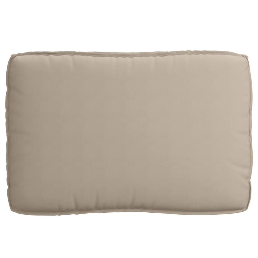 Buiten Kussen Polyester 120 X 12 X 80 Cm Waterafstotend Taupe