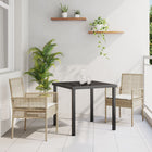 Tuinset poly rattan 3-delig beige