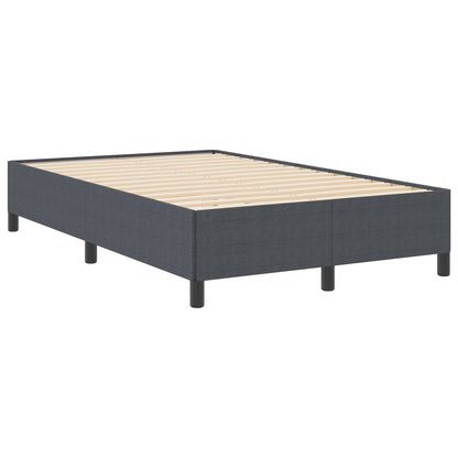 Bedframe Corduroy Stoffering Donkergrijs 120 x 200 cm